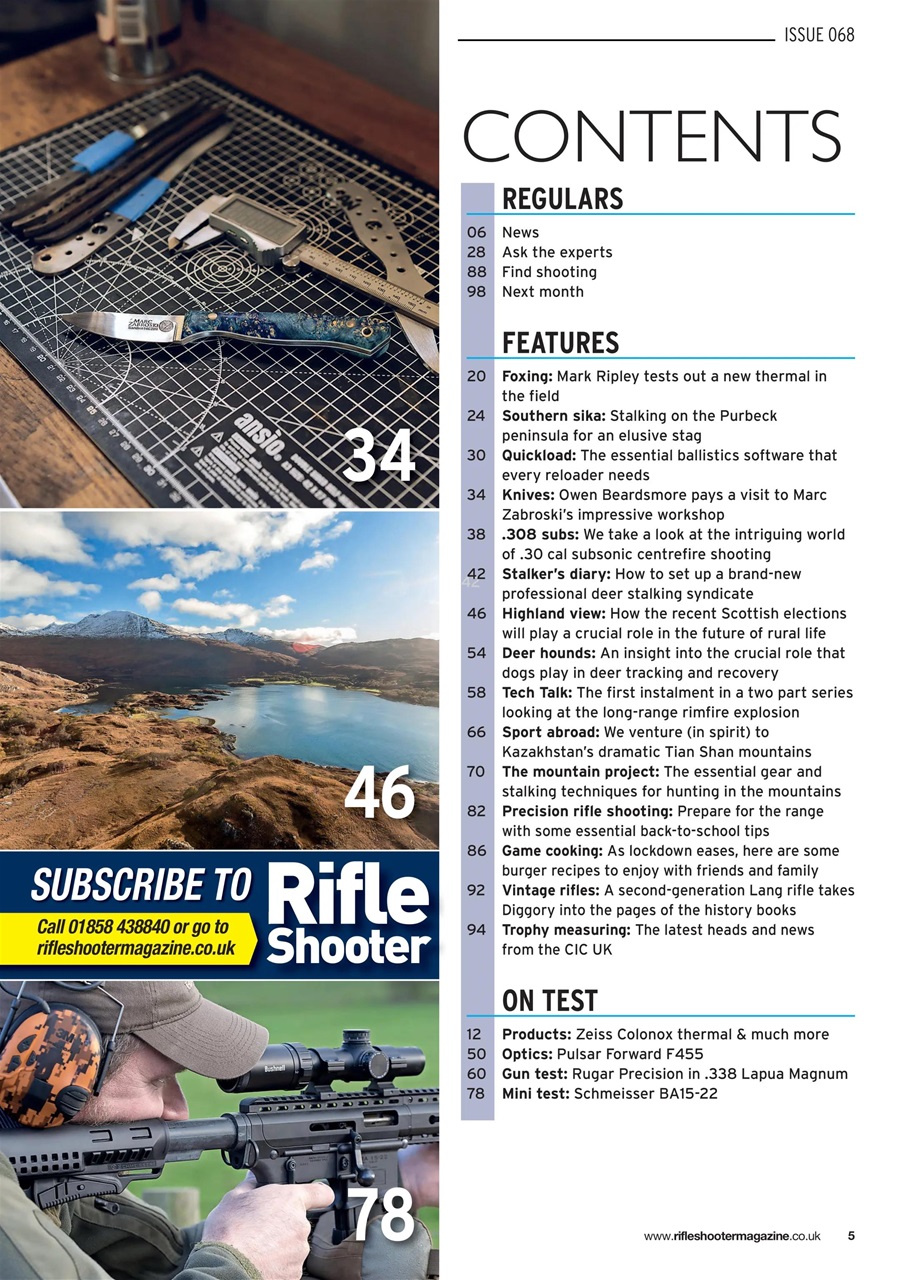 Rifle Shooter Preview Pages