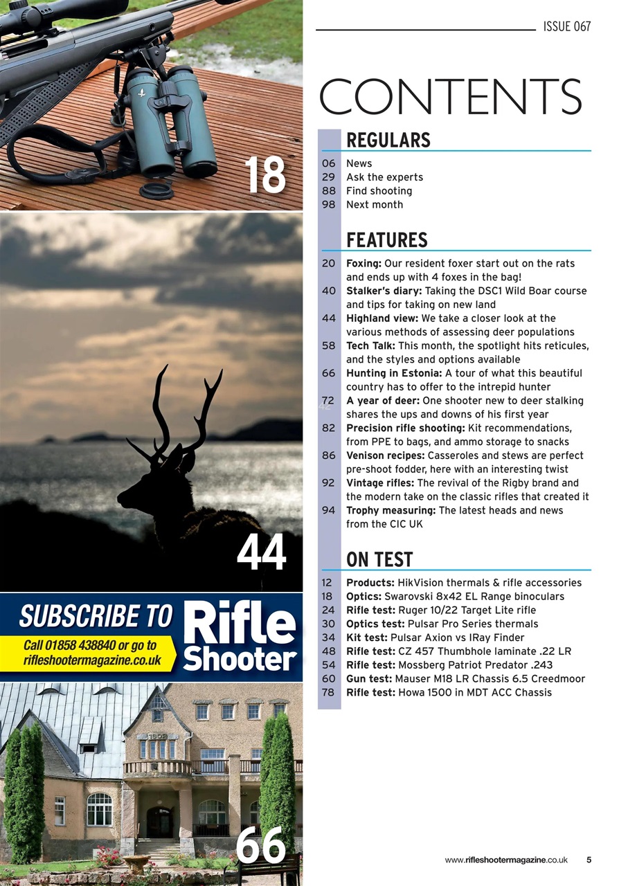 Rifle Shooter Preview Pages