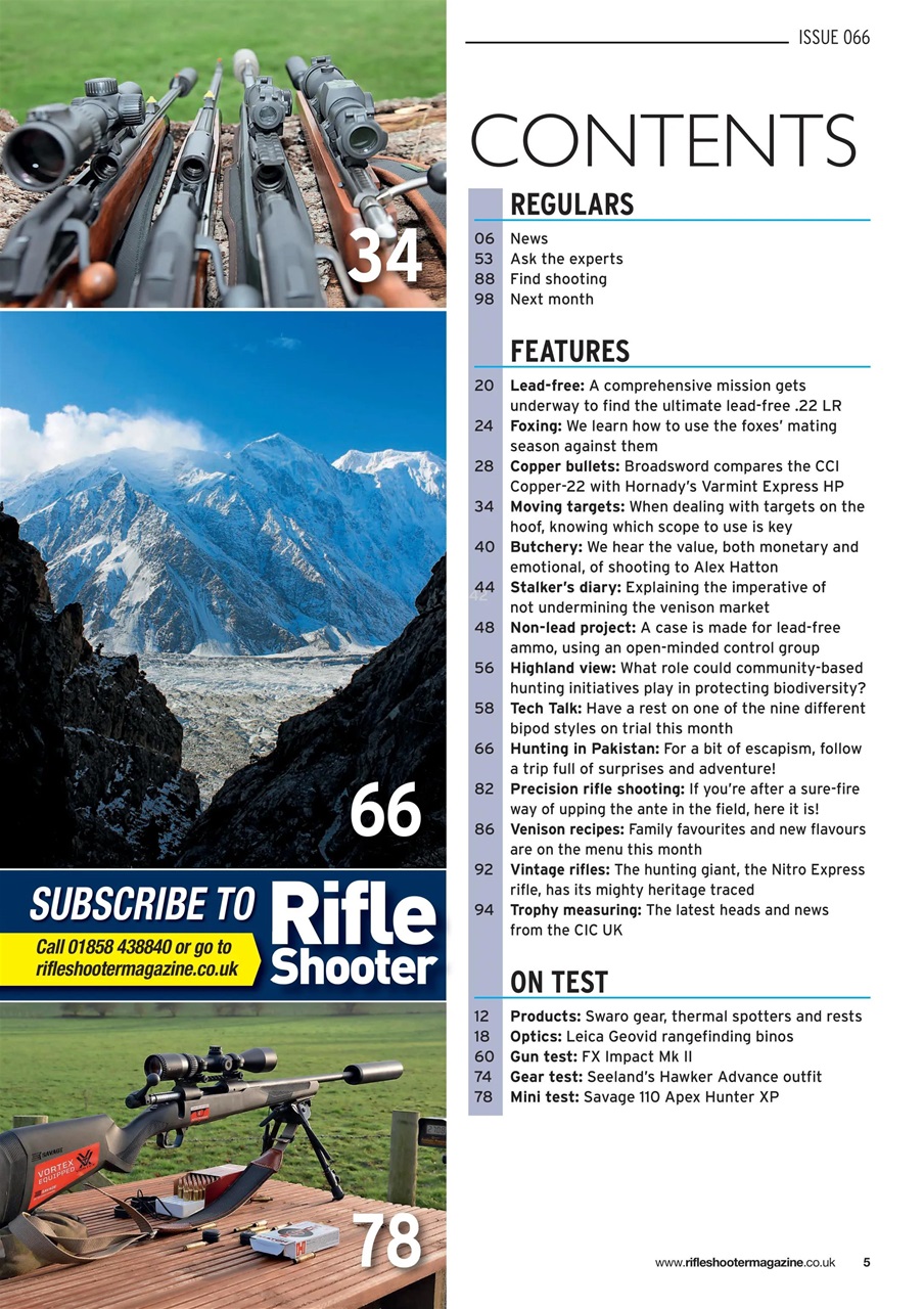 Rifle Shooter Preview Pages