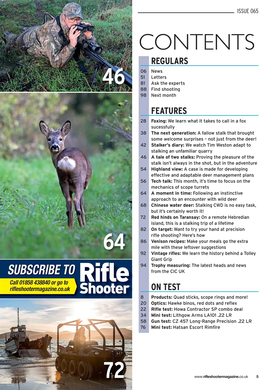 Rifle Shooter Preview Pages