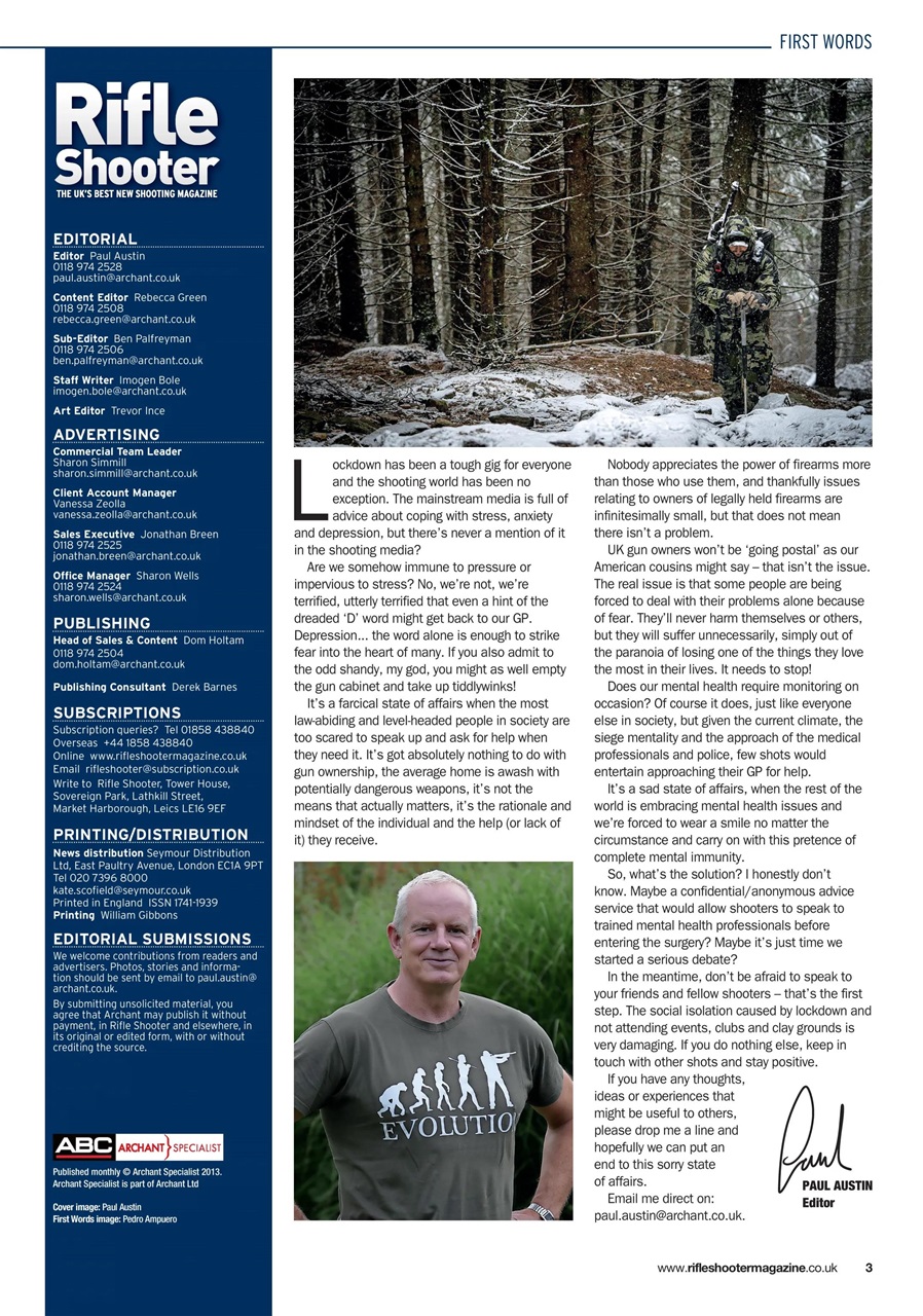 Rifle Shooter Preview Pages