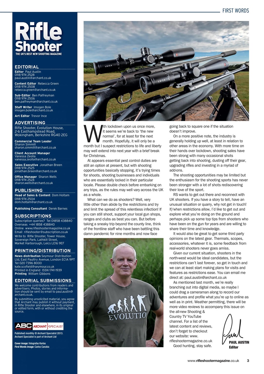 Rifle Shooter Preview Pages