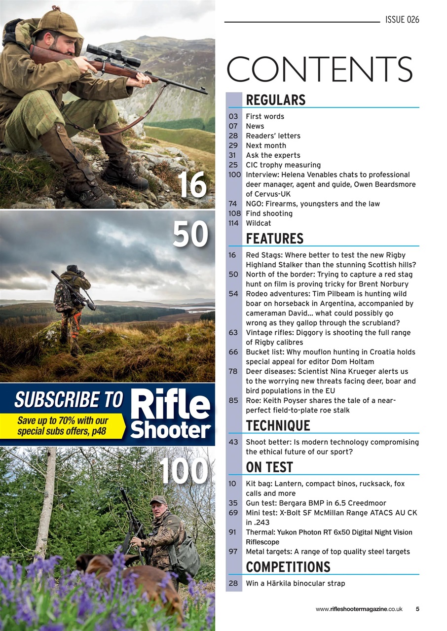 Rifle Shooter Preview Pages