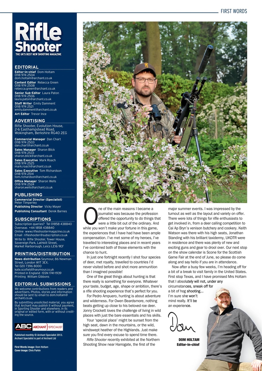 Rifle Shooter Preview Pages