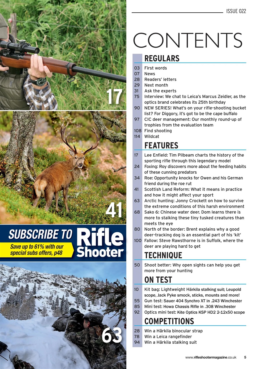 Rifle Shooter Preview Pages