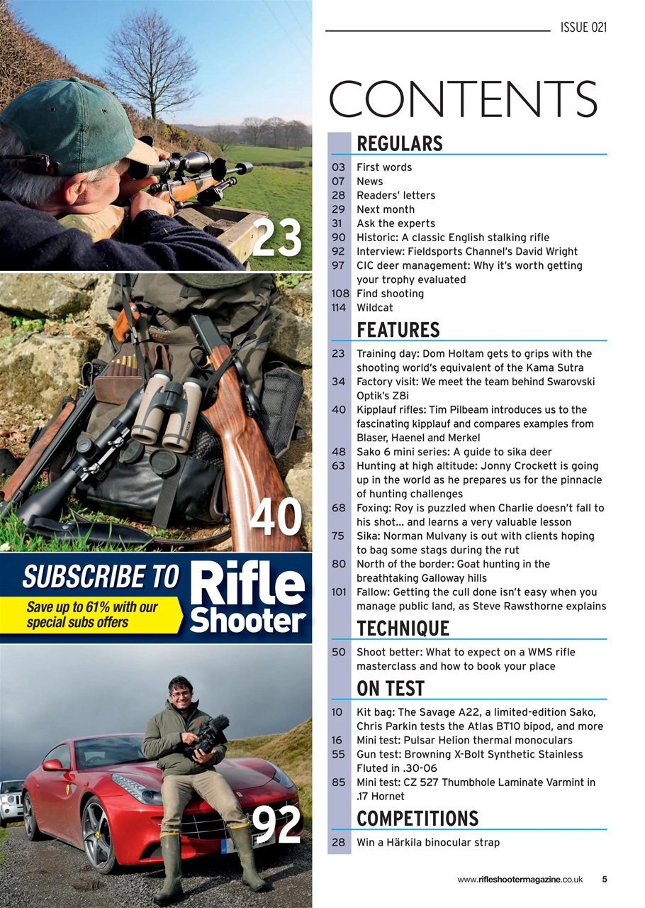 Rifle Shooter Preview Pages