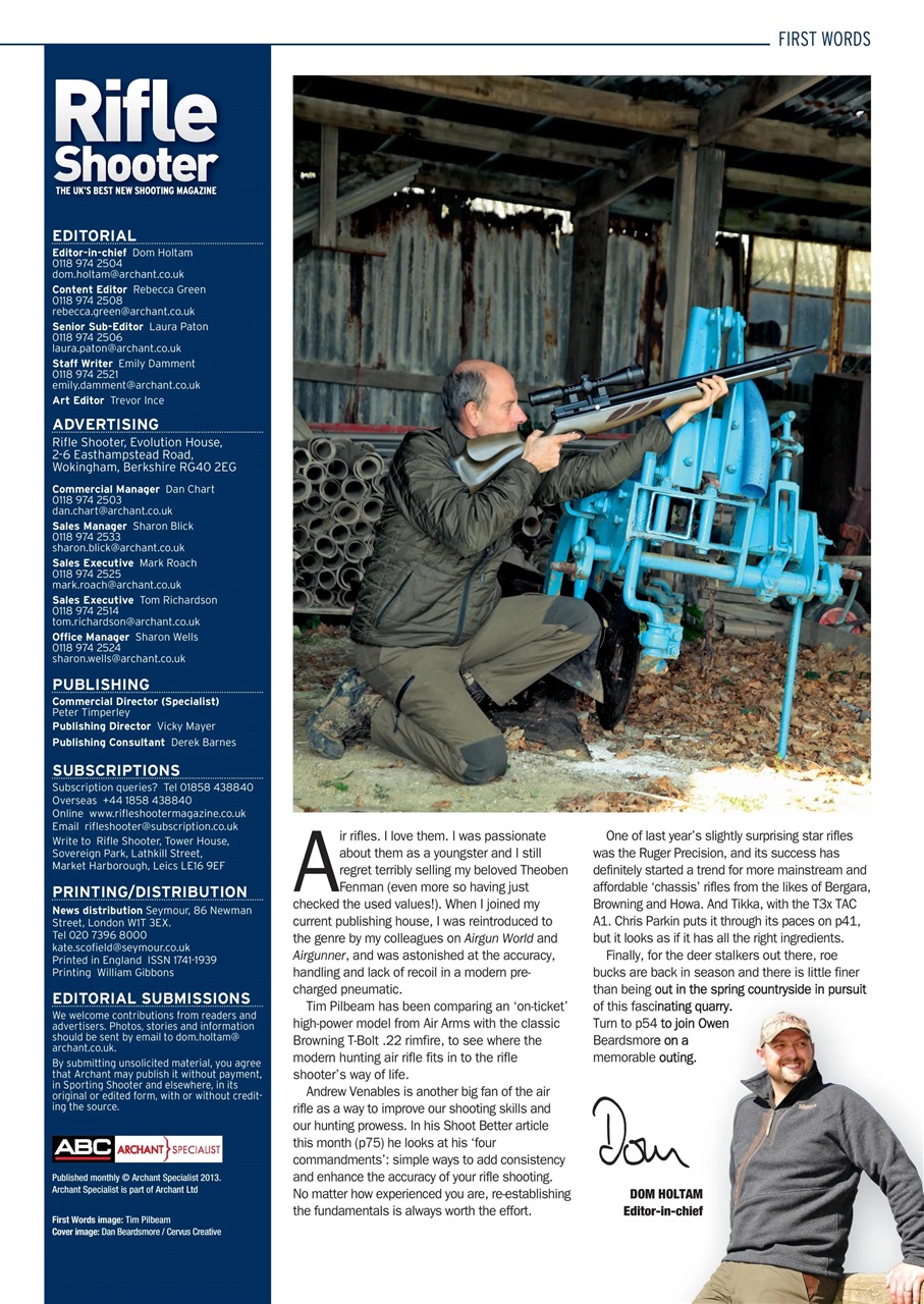 Rifle Shooter Preview Pages