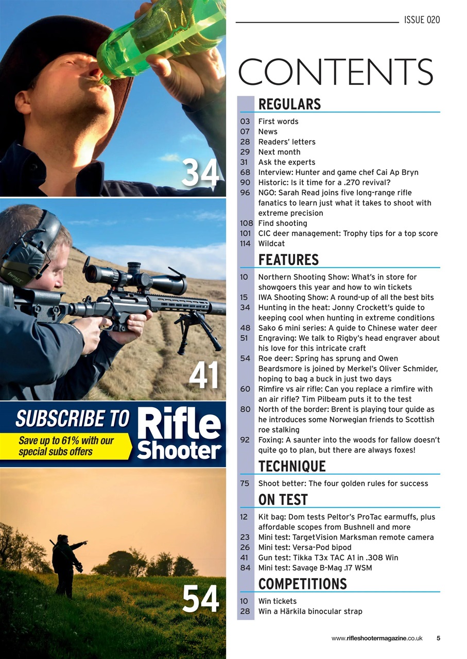 Rifle Shooter Preview Pages