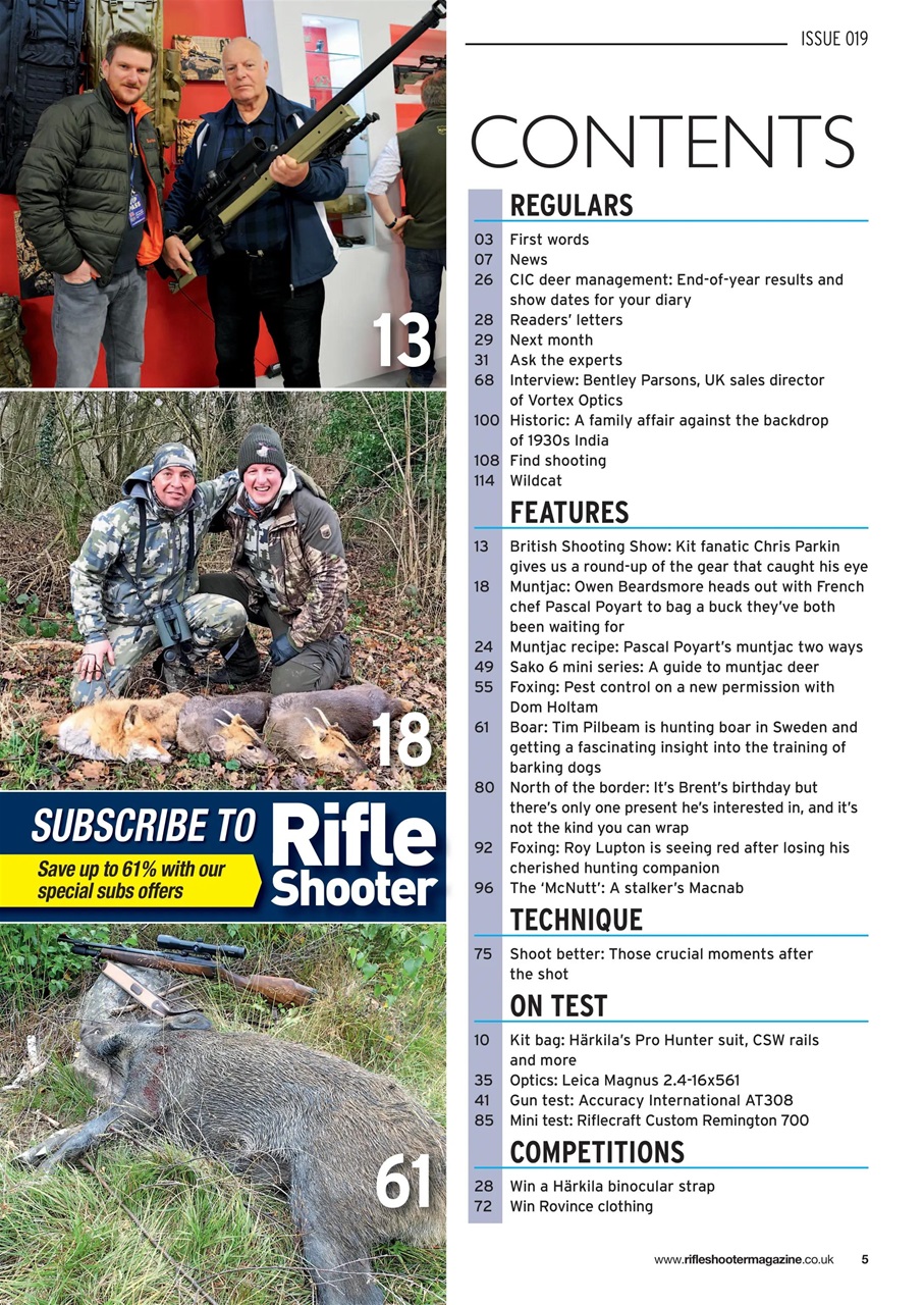 Rifle Shooter Preview Pages