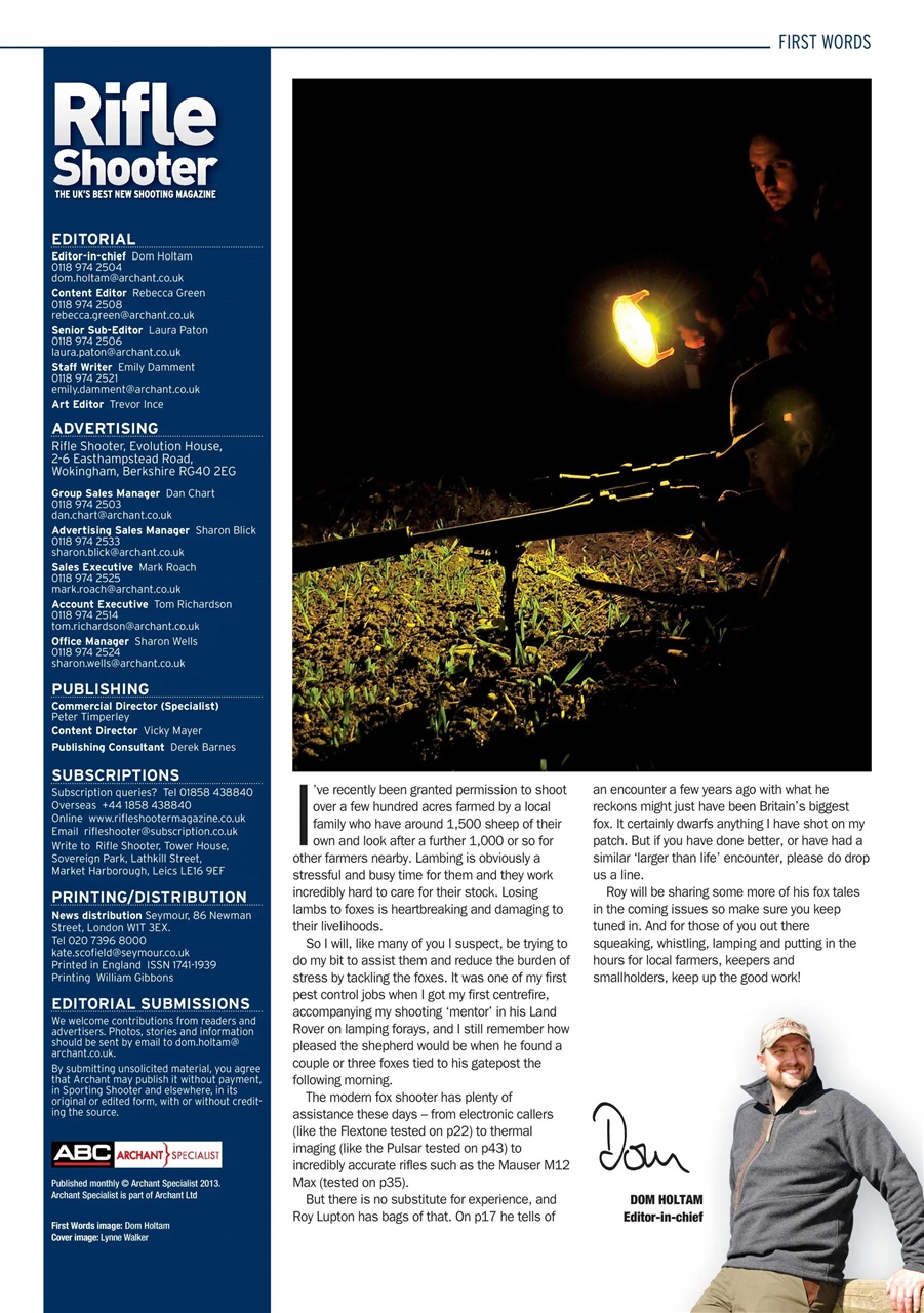 Rifle Shooter Preview Pages