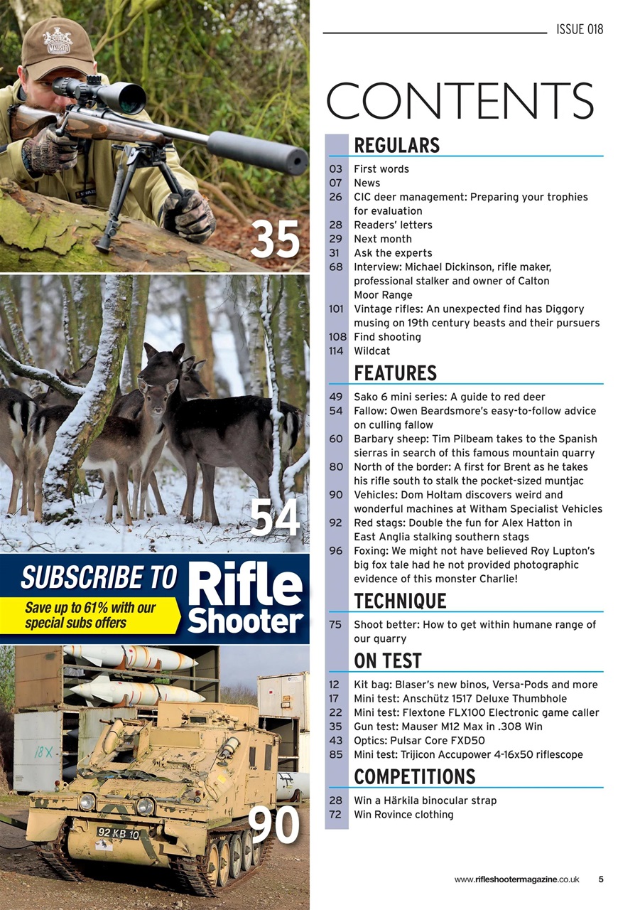 Rifle Shooter Preview Pages