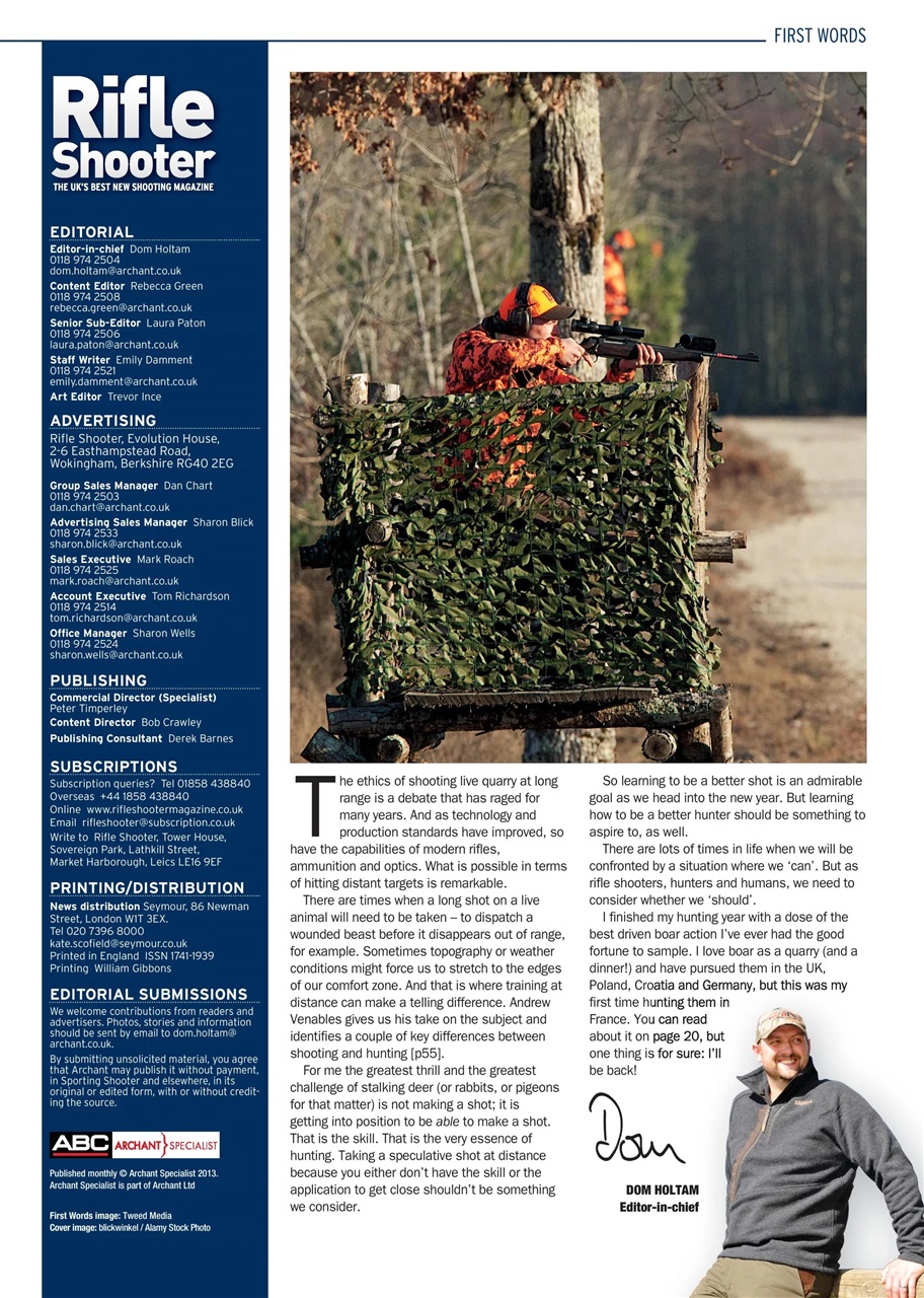 Rifle Shooter Preview Pages