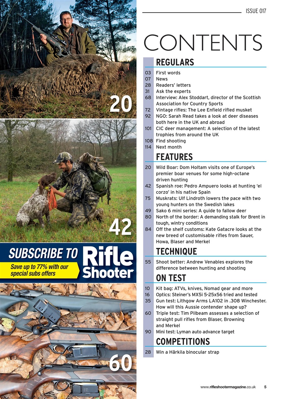 Rifle Shooter Preview Pages