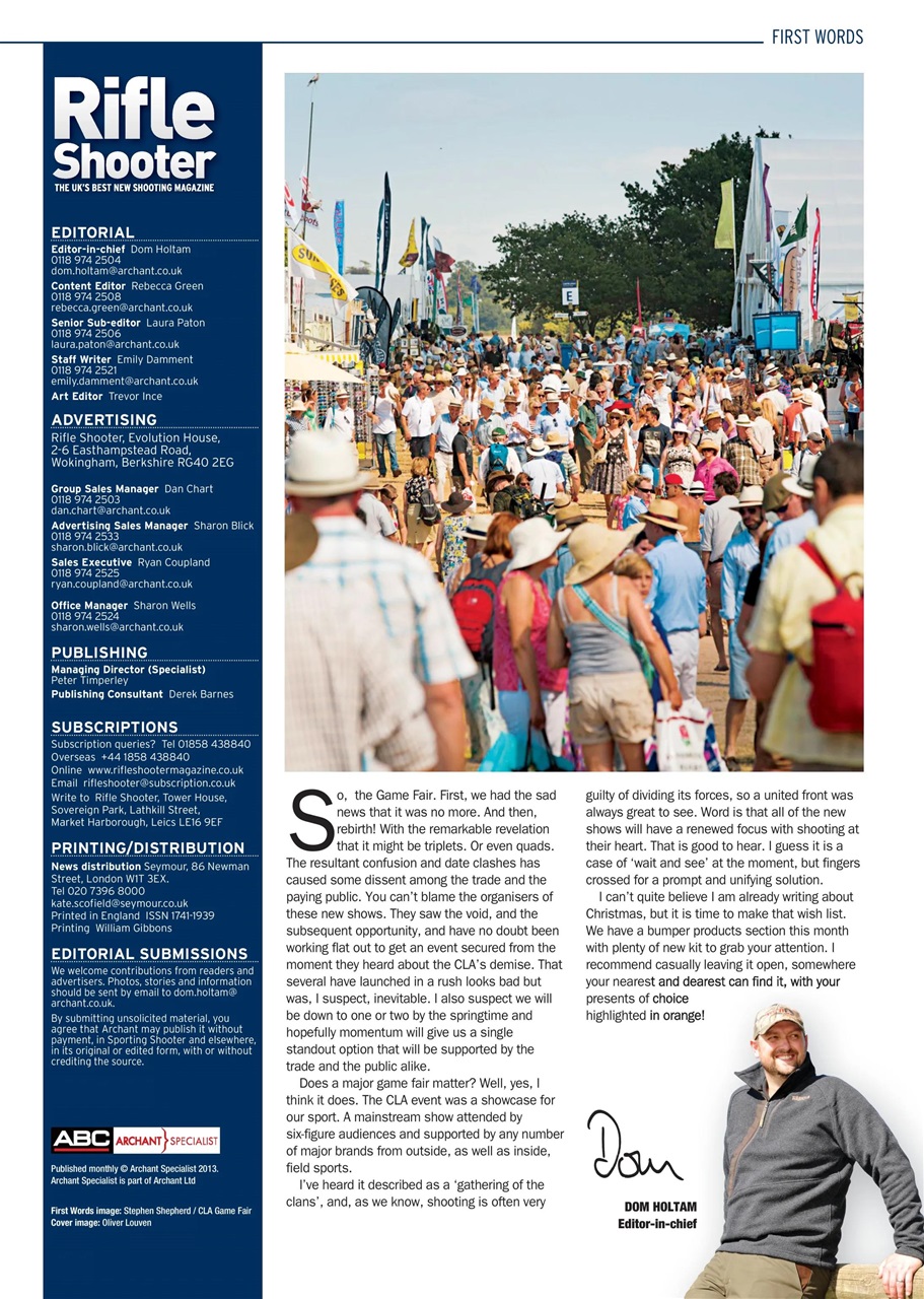 Rifle Shooter Preview Pages