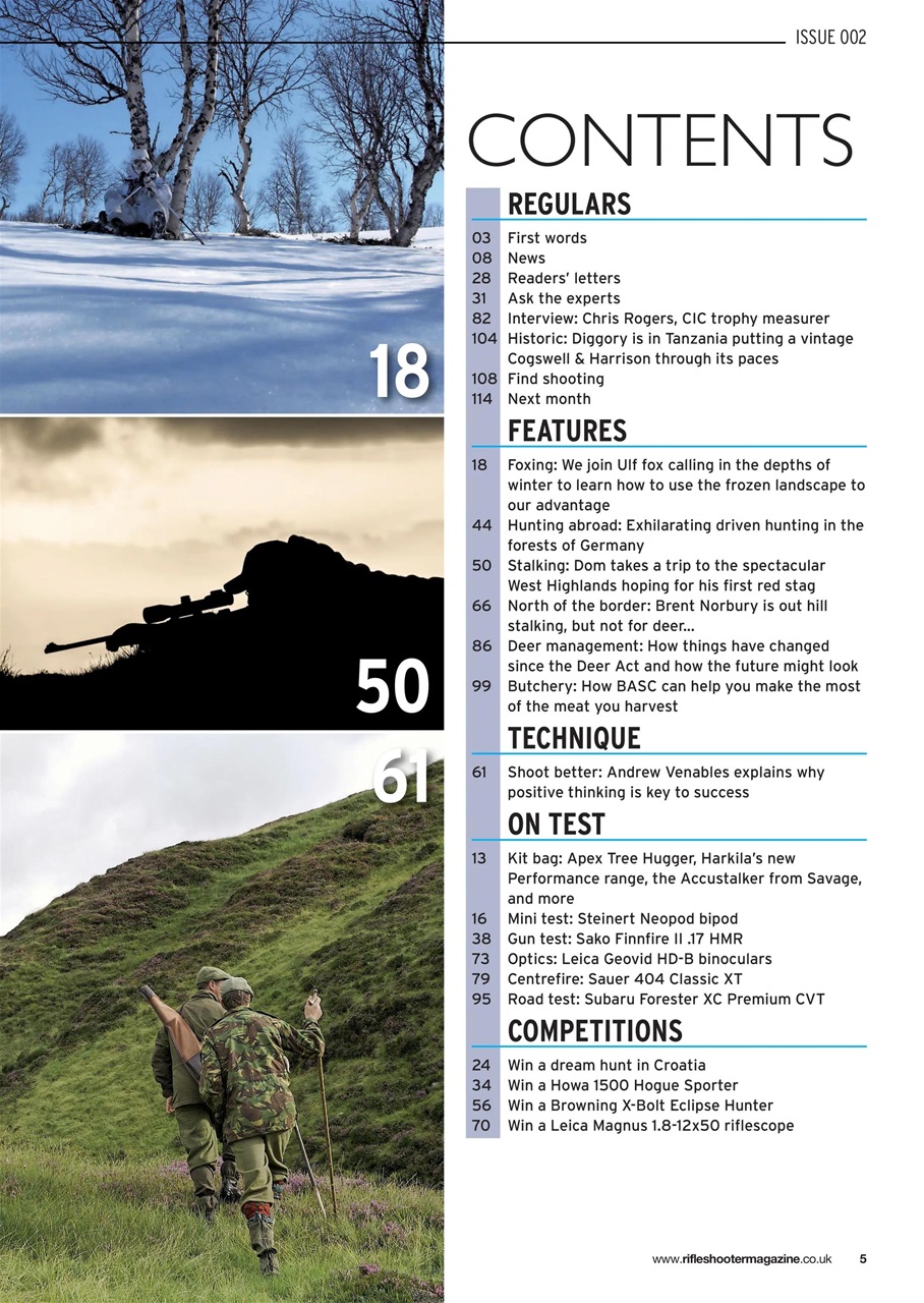 Rifle Shooter Preview Pages