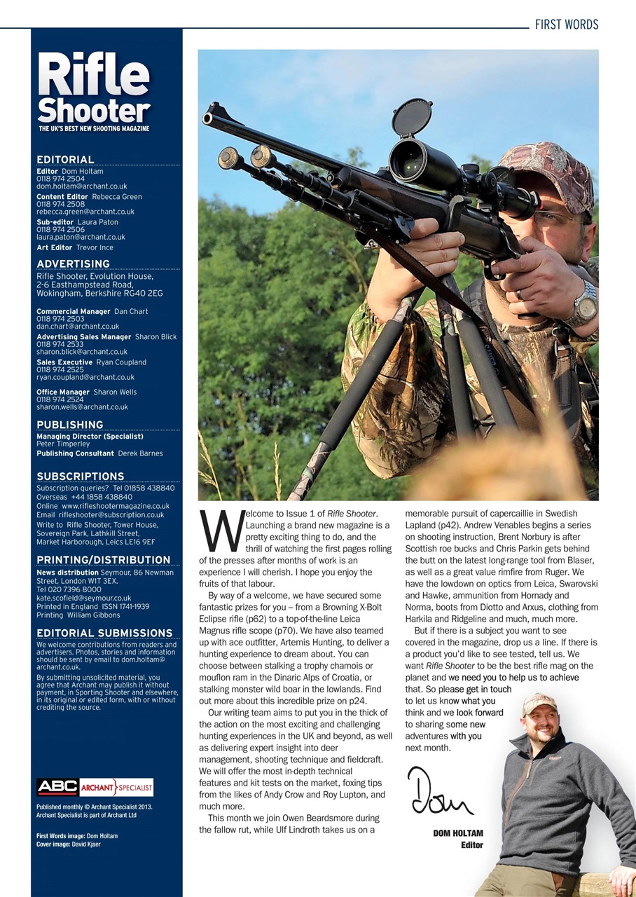 Rifle Shooter Preview Pages