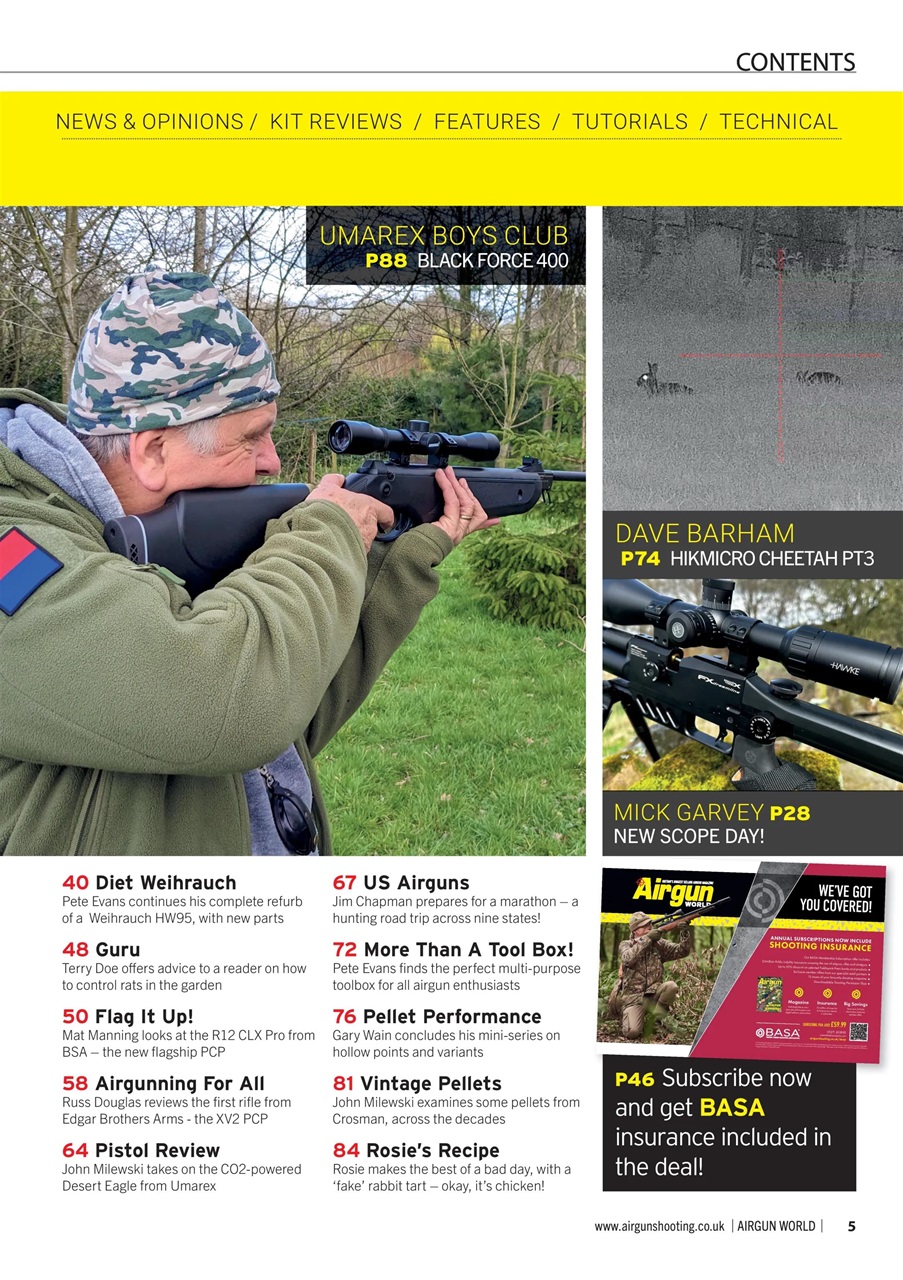 Airgun World Preview Pages