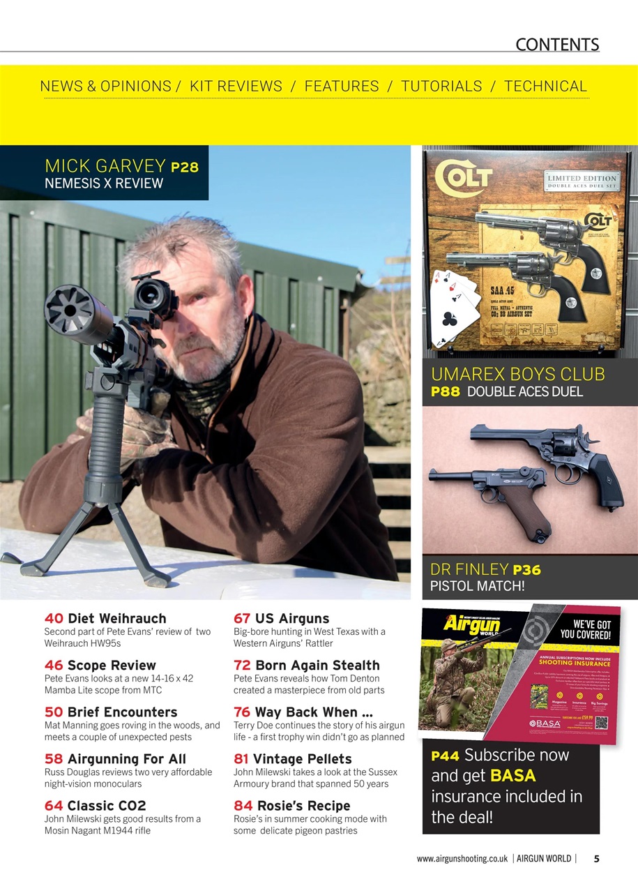 Airgun World Preview Pages