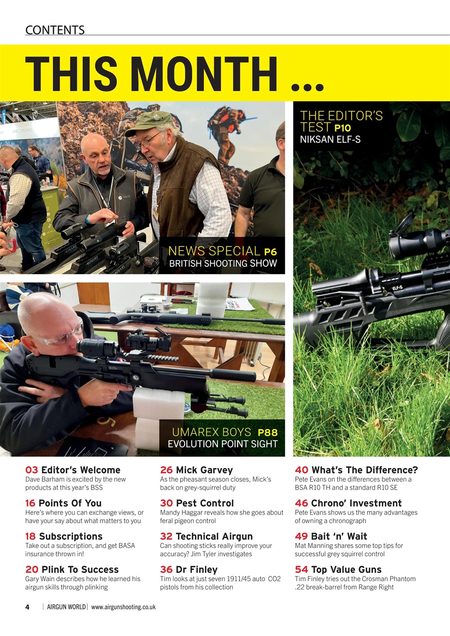 Airgun World Preview Pages