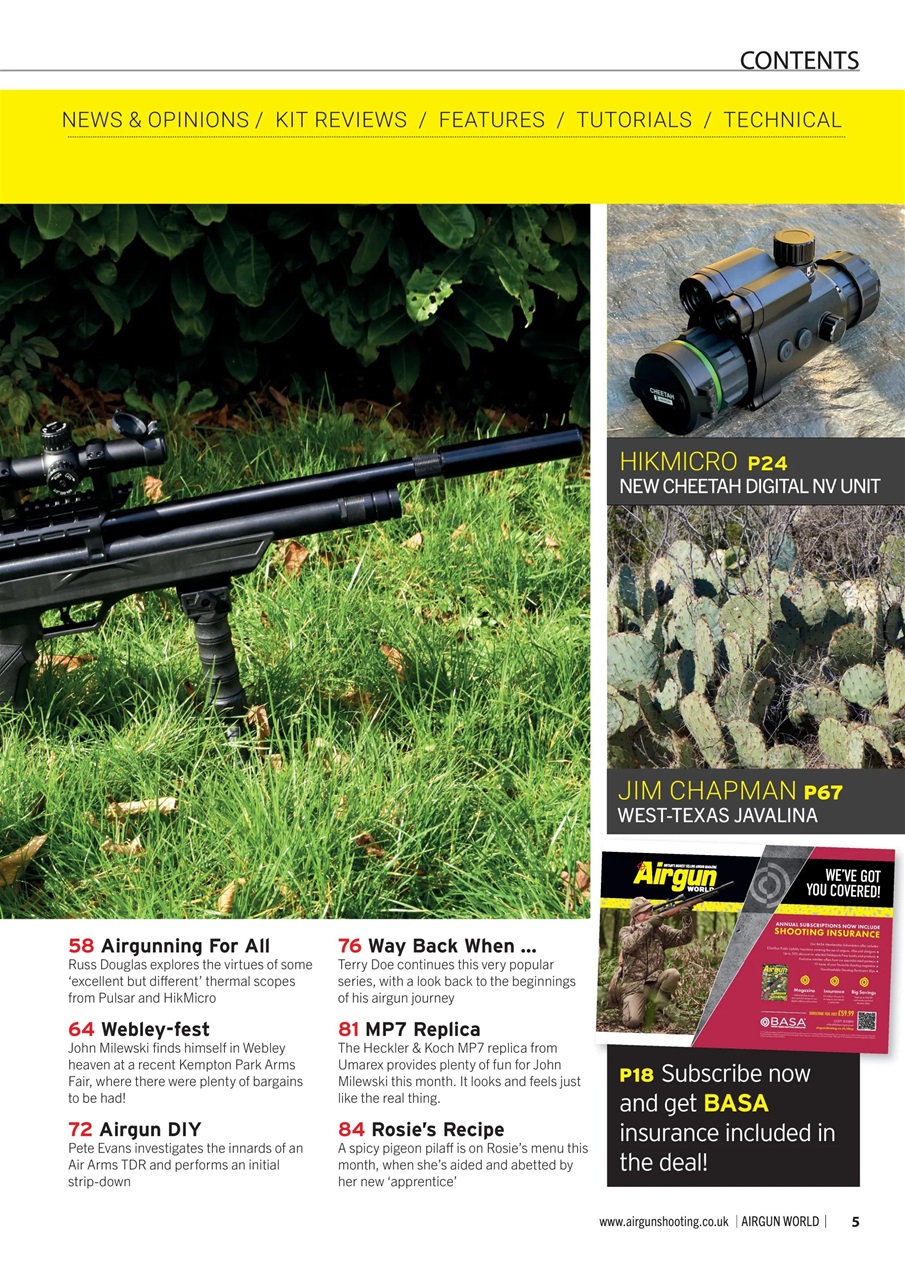 Airgun World Preview Pages