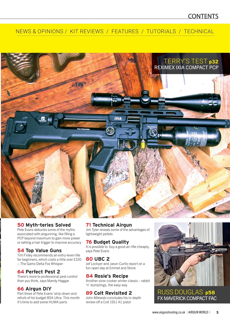 Airgun World Preview Pages