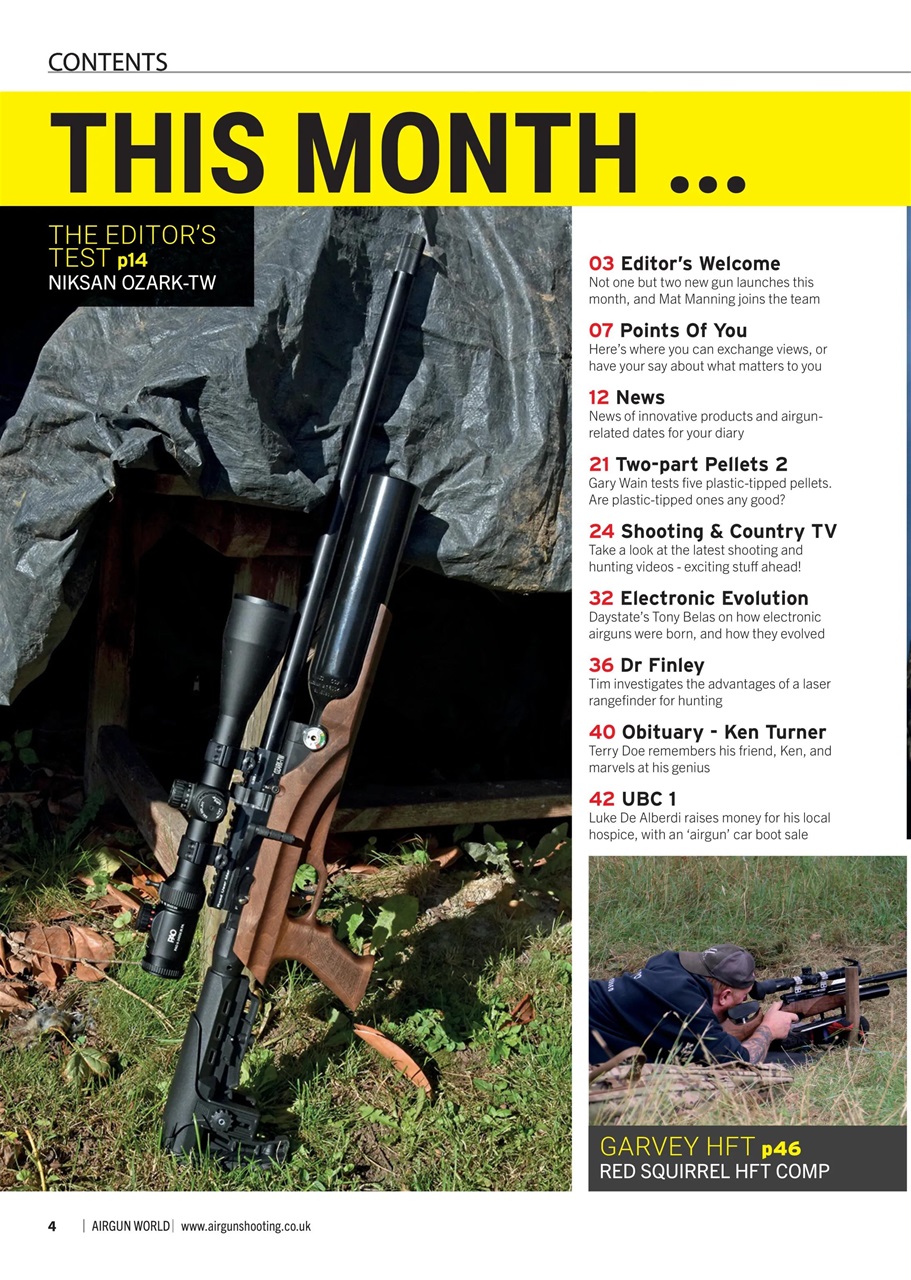 Airgun World Preview Pages