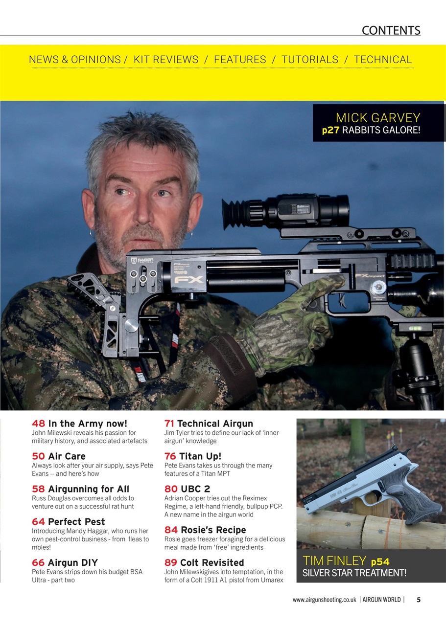 Airgun World Preview Pages