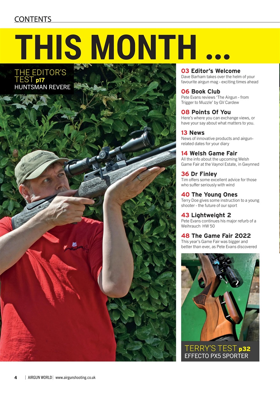 Airgun World Preview Pages