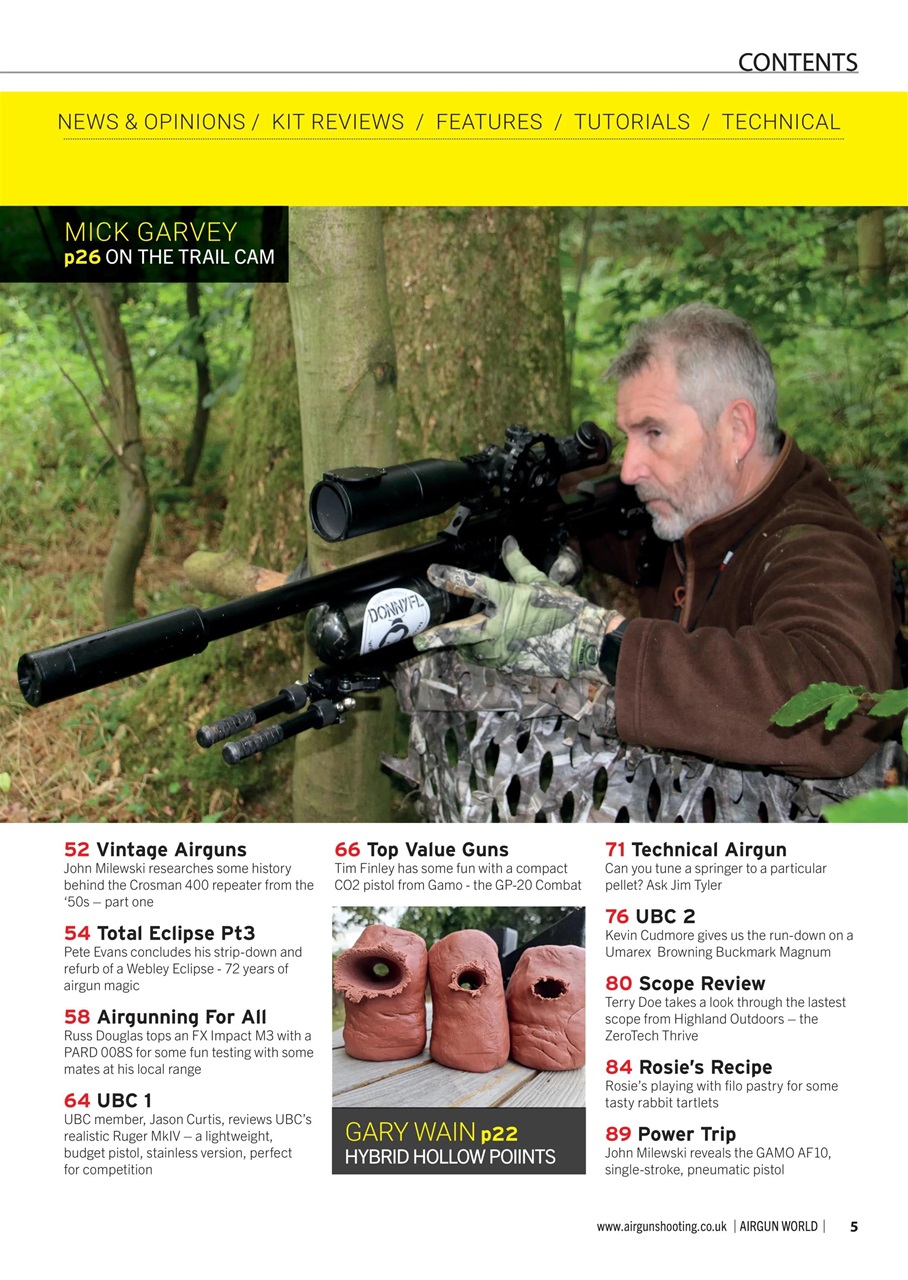 Airgun World Preview Pages