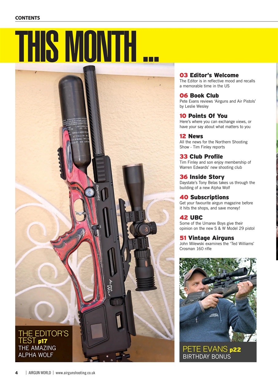 Airgun World Preview Pages