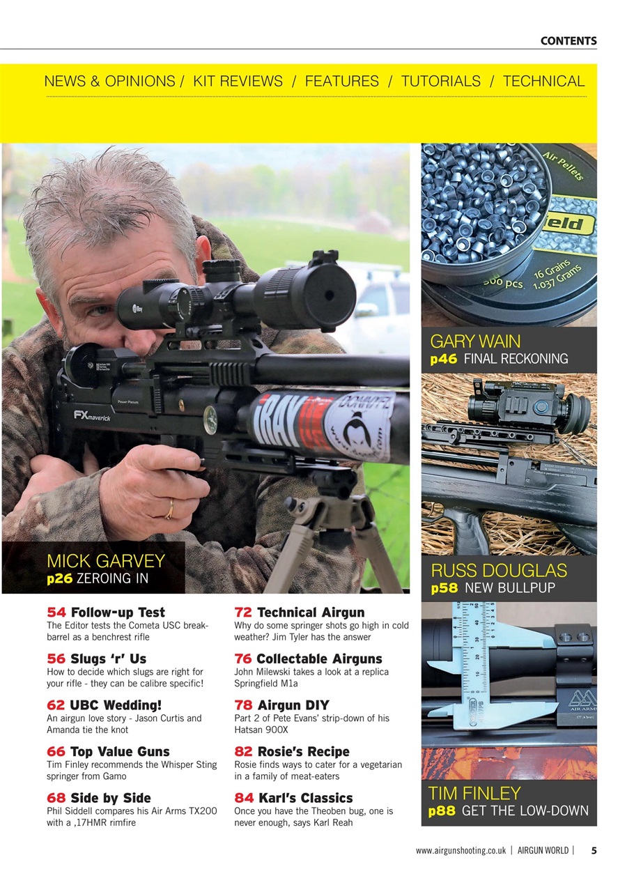 Airgun World Preview Pages