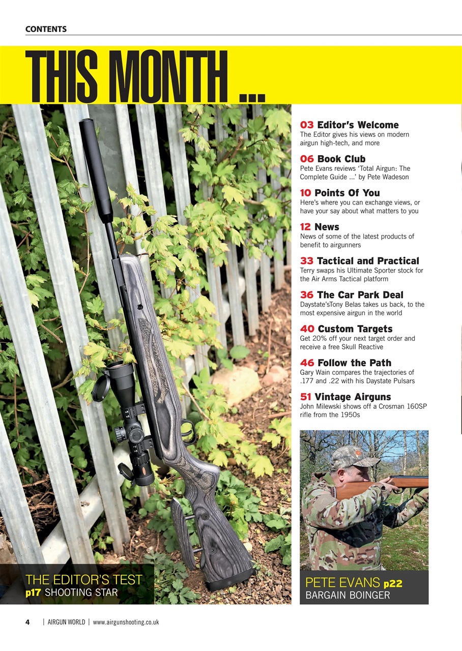 Airgun World Preview Pages