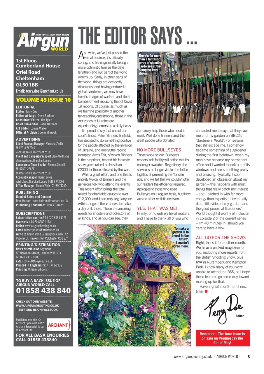 Airgun World Preview Pages