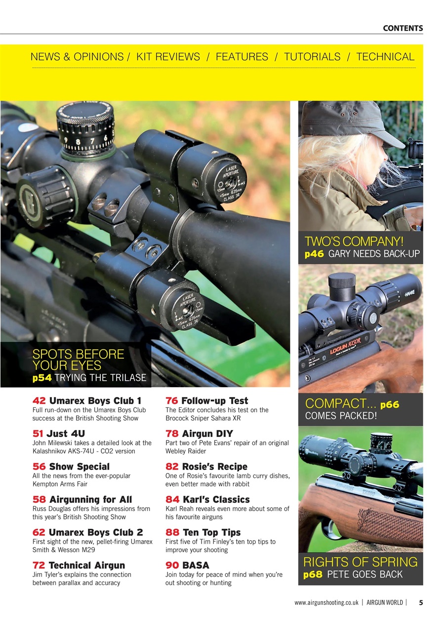 Airgun World Preview Pages