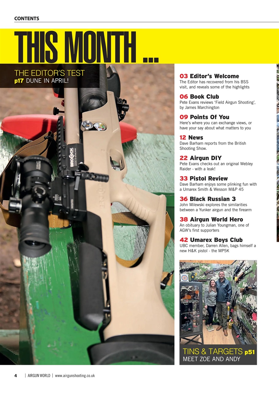 Airgun World Preview Pages