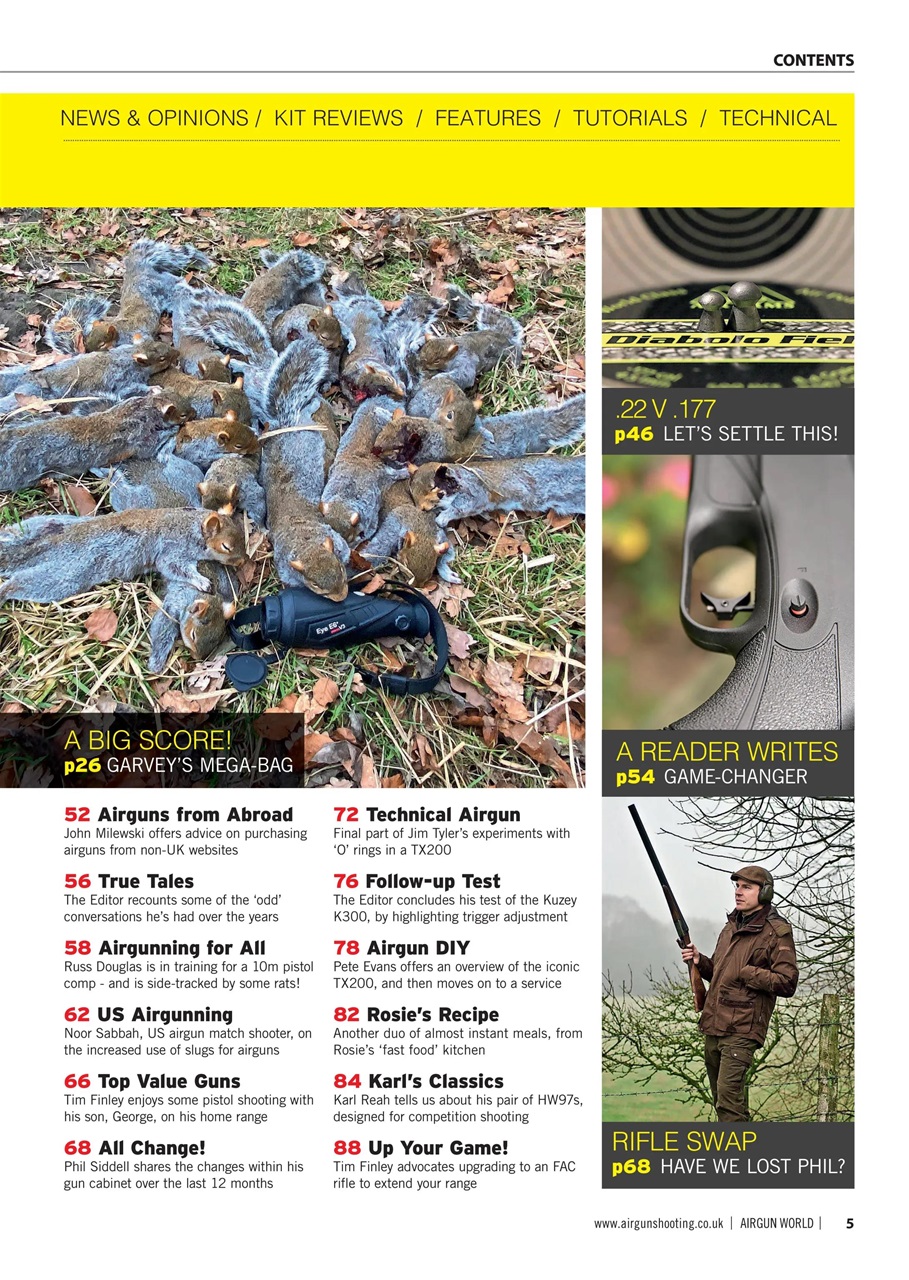 Airgun World Preview Pages