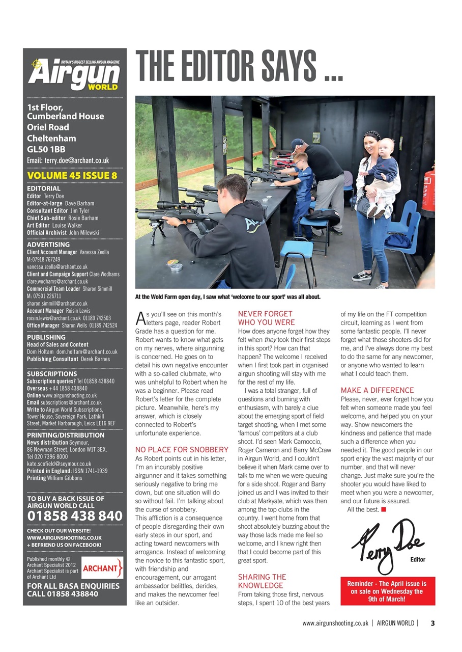 Airgun World Preview Pages