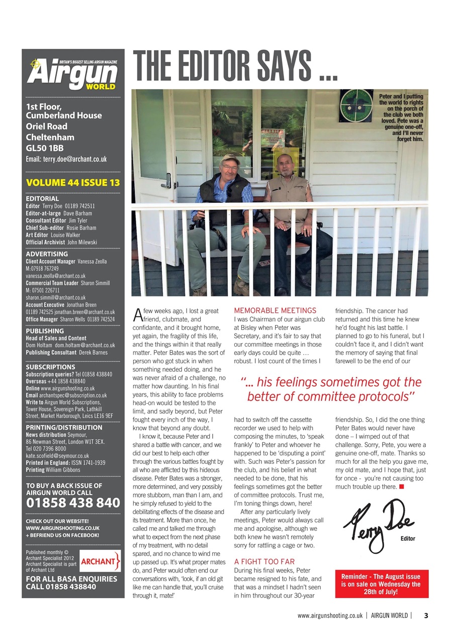 Airgun World Preview Pages