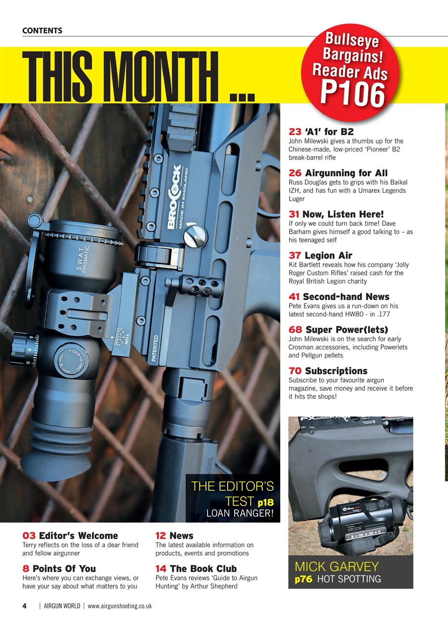Airgun World Preview Pages