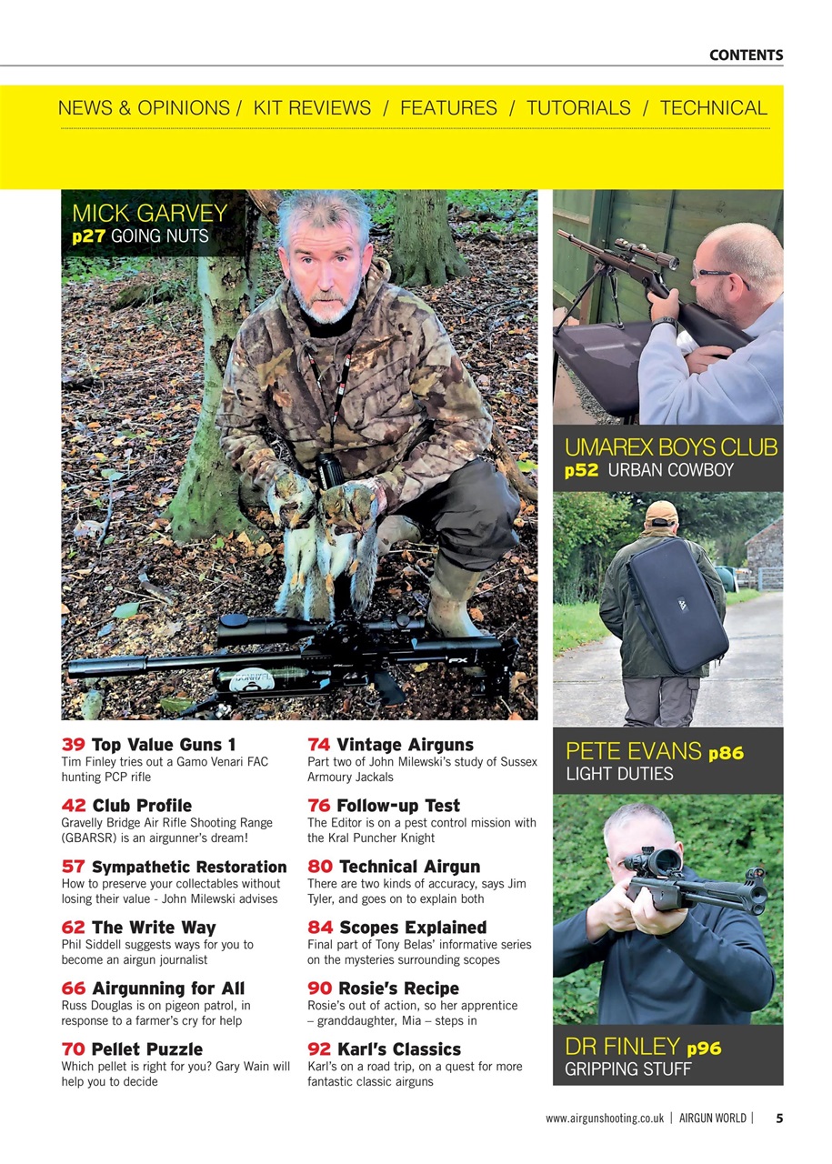 Airgun World Preview Pages