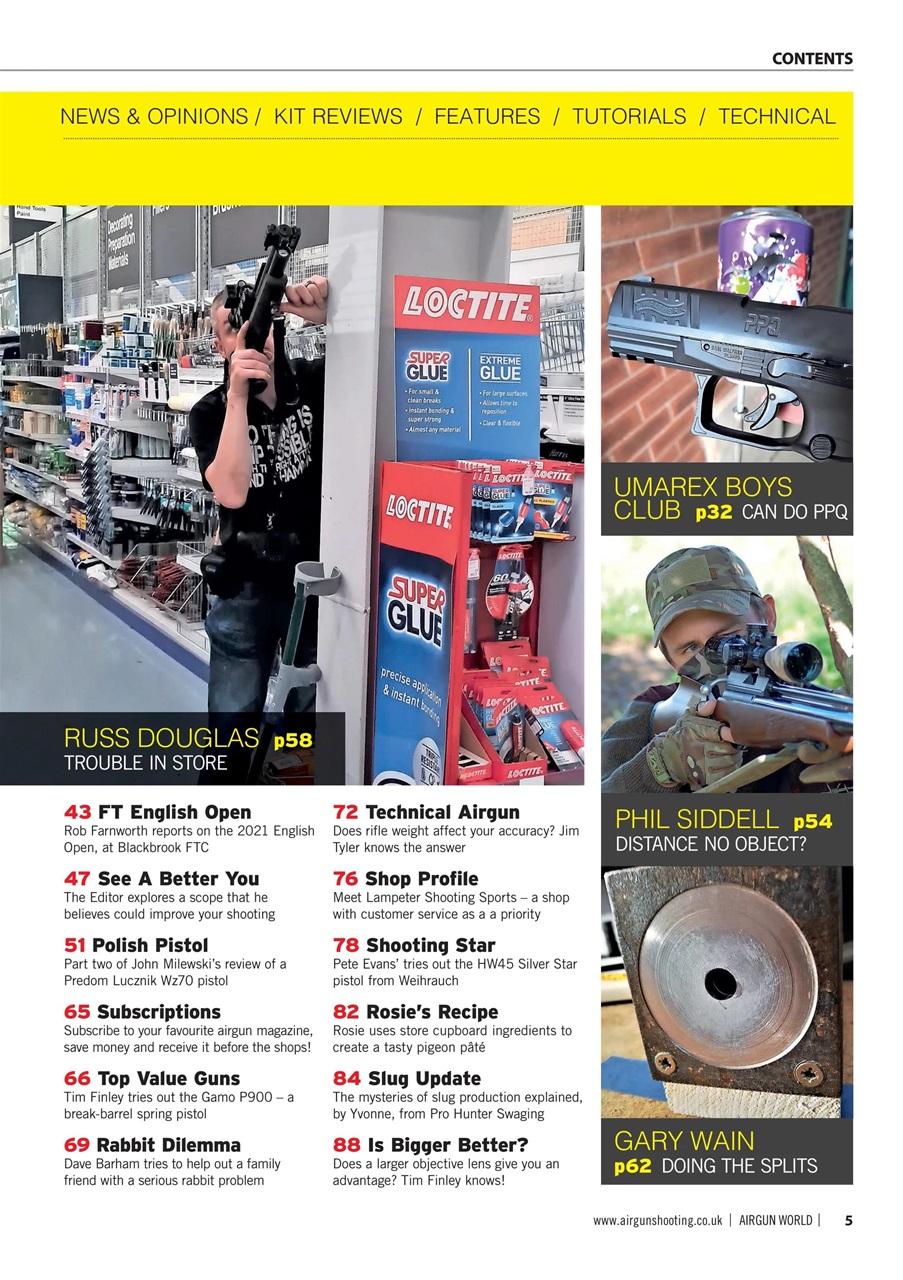 Airgun World Preview Pages