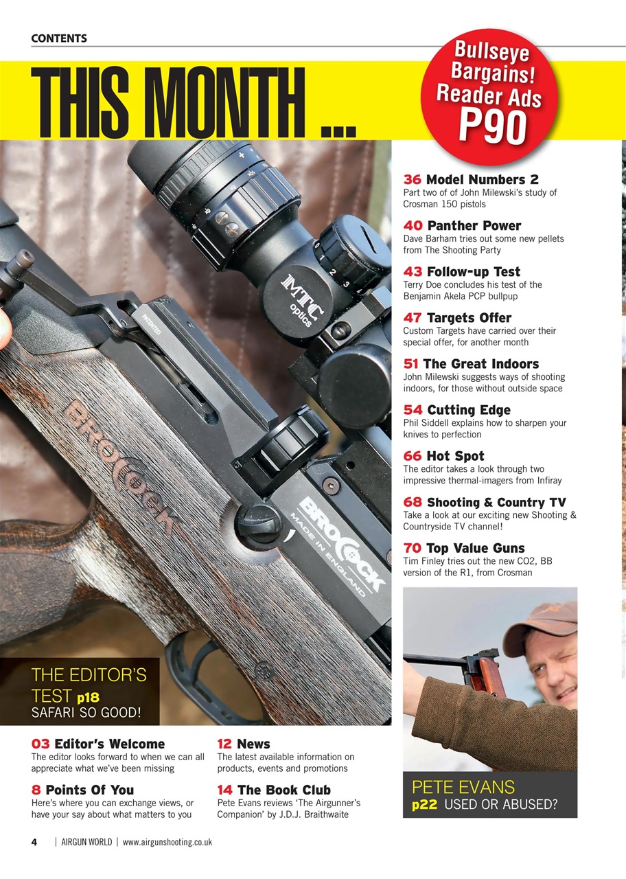 Airgun World Preview Pages