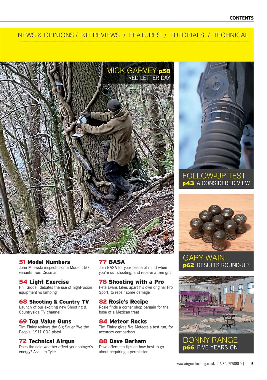 Airgun World Preview Pages