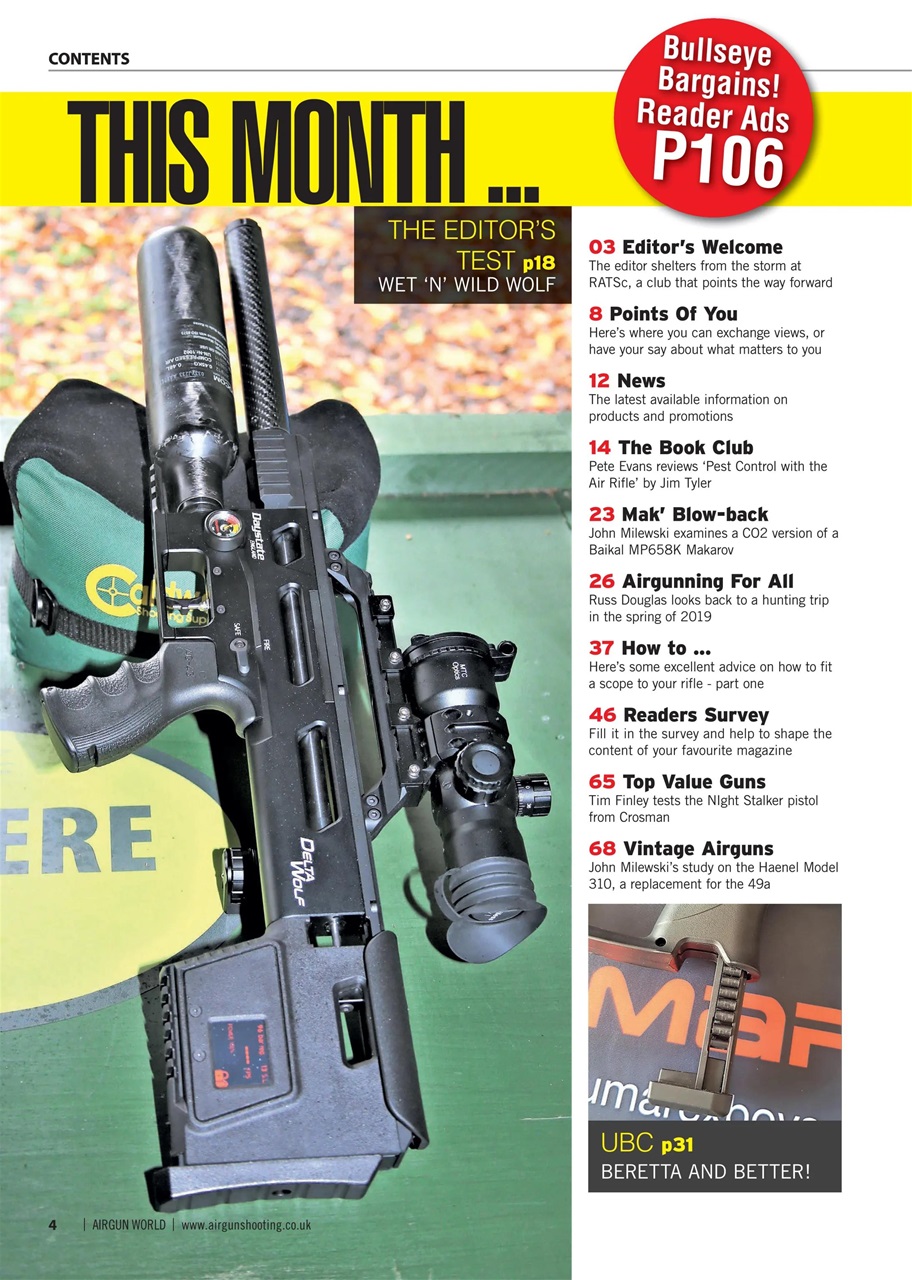 Airgun World Preview Pages