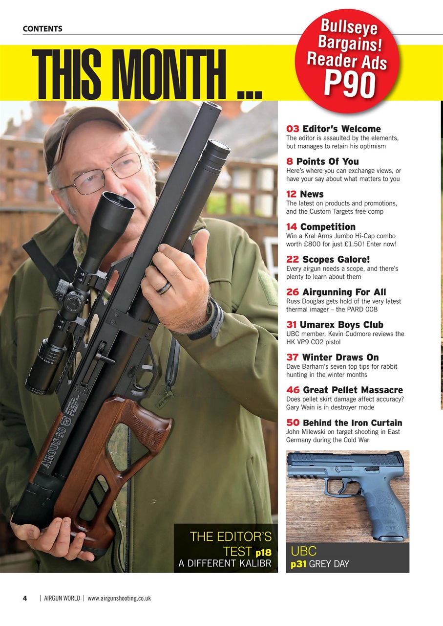 Airgun World Preview Pages