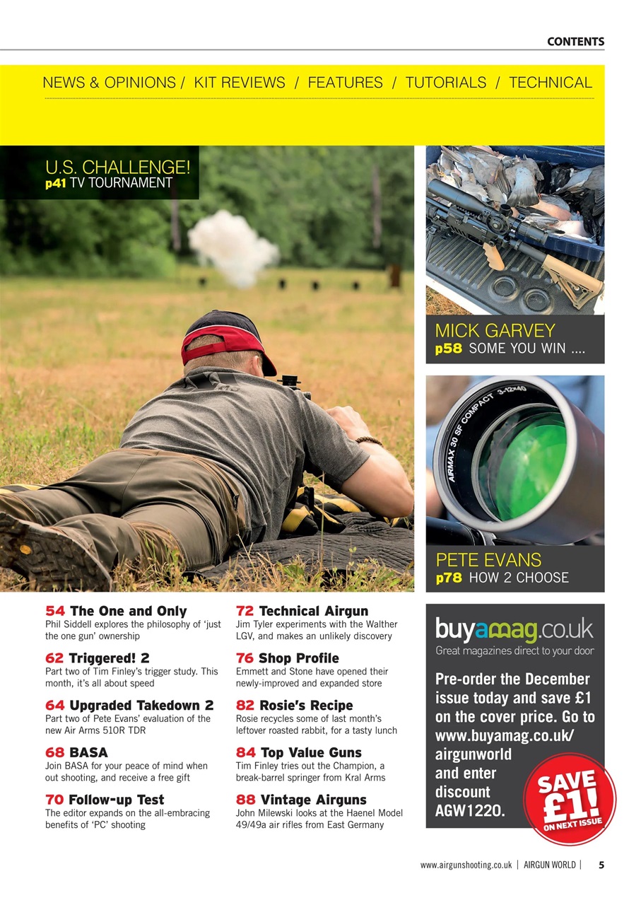 Airgun World Preview Pages
