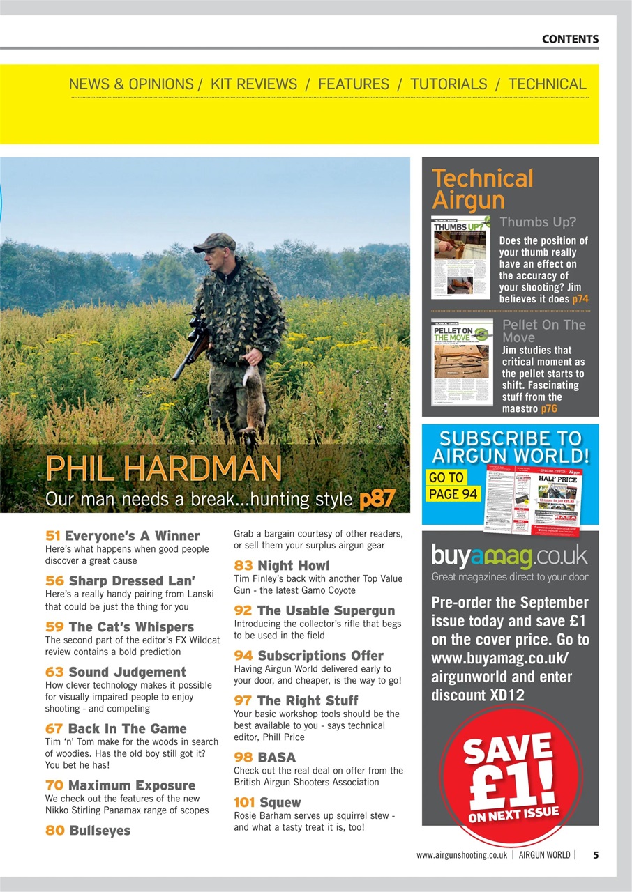 Airgun World Preview Pages