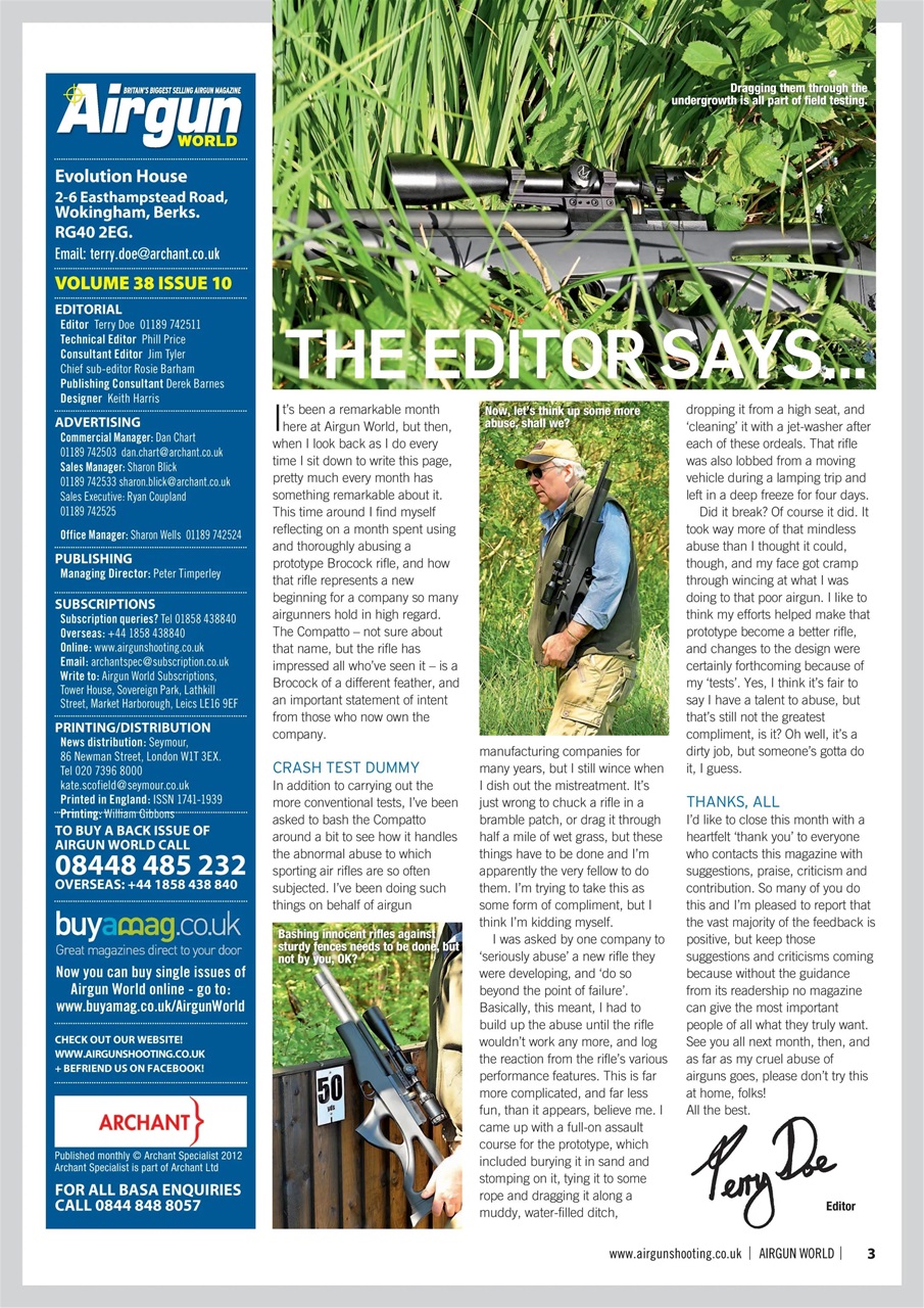 Airgun World Preview Pages