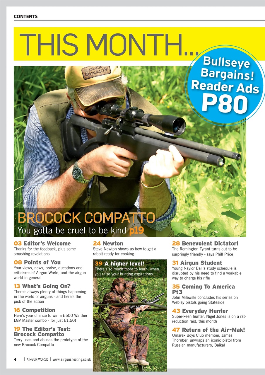 Airgun World Preview Pages