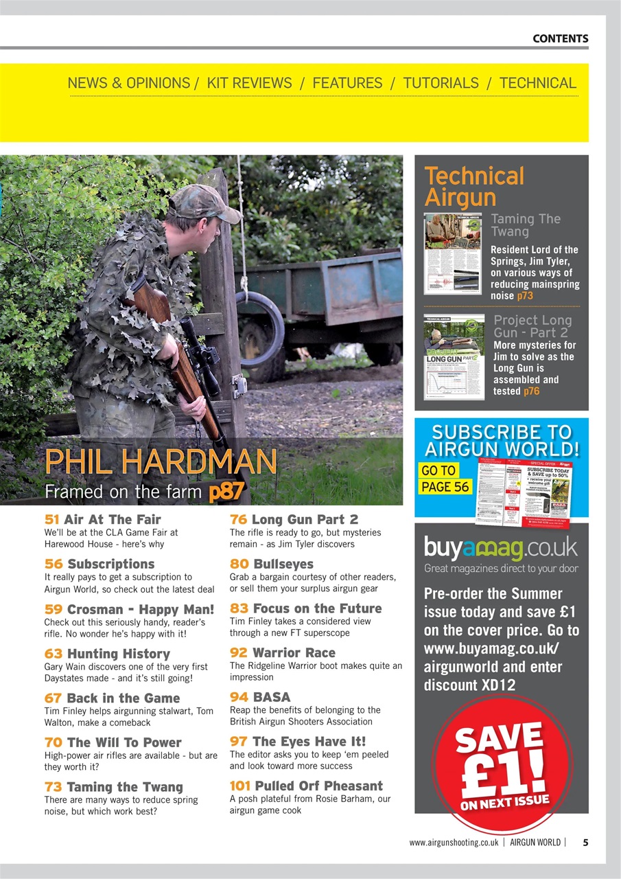 Airgun World Preview Pages